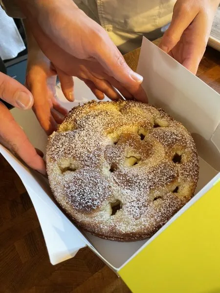 Gateau dans son emballage